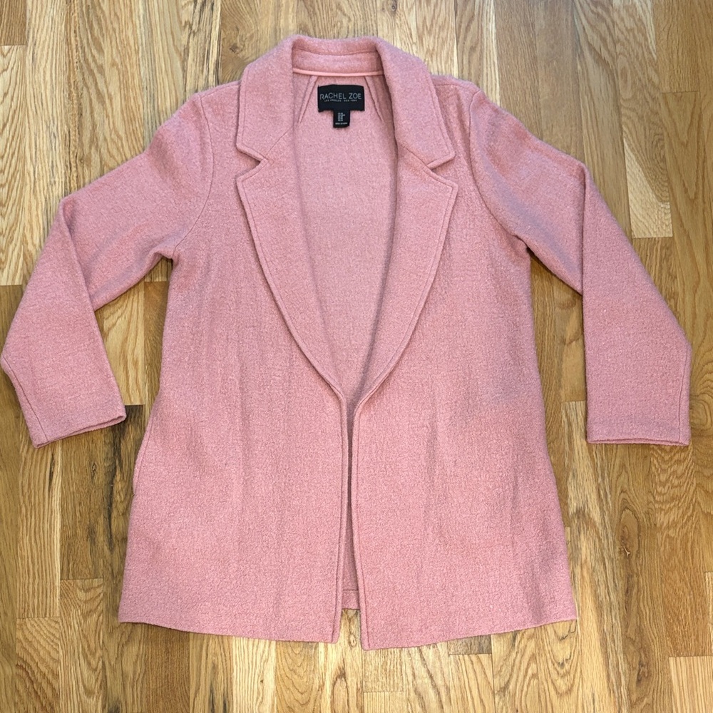 Rachel Zoe Pink Trench Coat